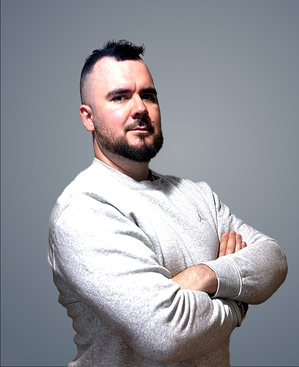 Kulman Laszlo professzionális portré fotó - Full-Stack Developer