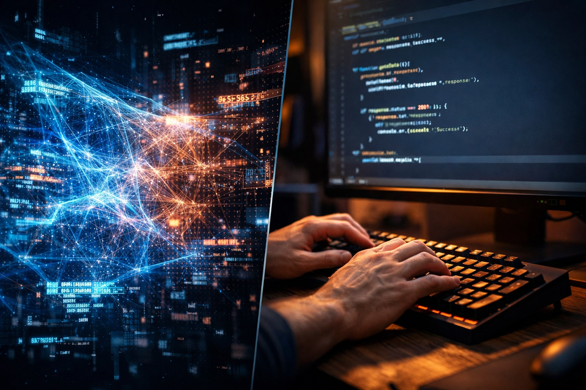 Miért ne bízd a weboldal készítést egy AI-ra? Van amit csak egy hozzáértő tud megoldani blog bejegyzés kiemelt képe